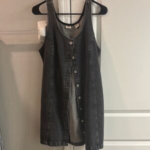 Levi's Black Denim Dress